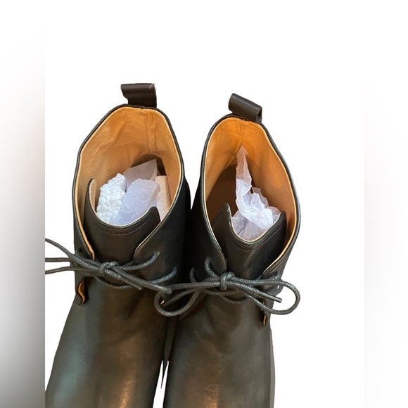 SOLD bottega Veneta Chukka Calf black leather lace up ankle boots men’s sz 13 - Picture 9 of 9